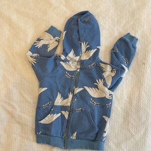 Mini Rodini Dove Sweatshirt Size 3-4